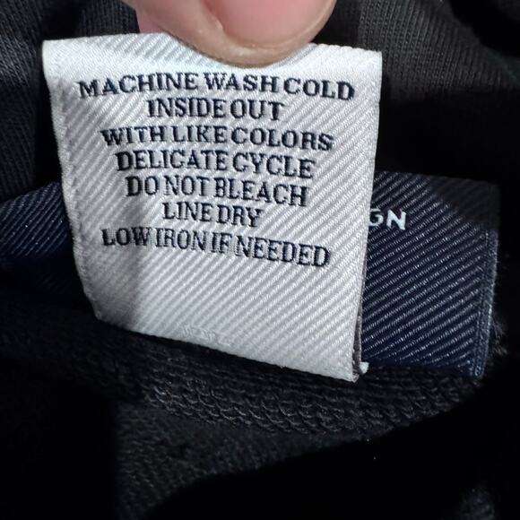 Psycho Bunny Youth L Patch Graphic Hoodie Black | Boys 12 - Picture 10 of 10